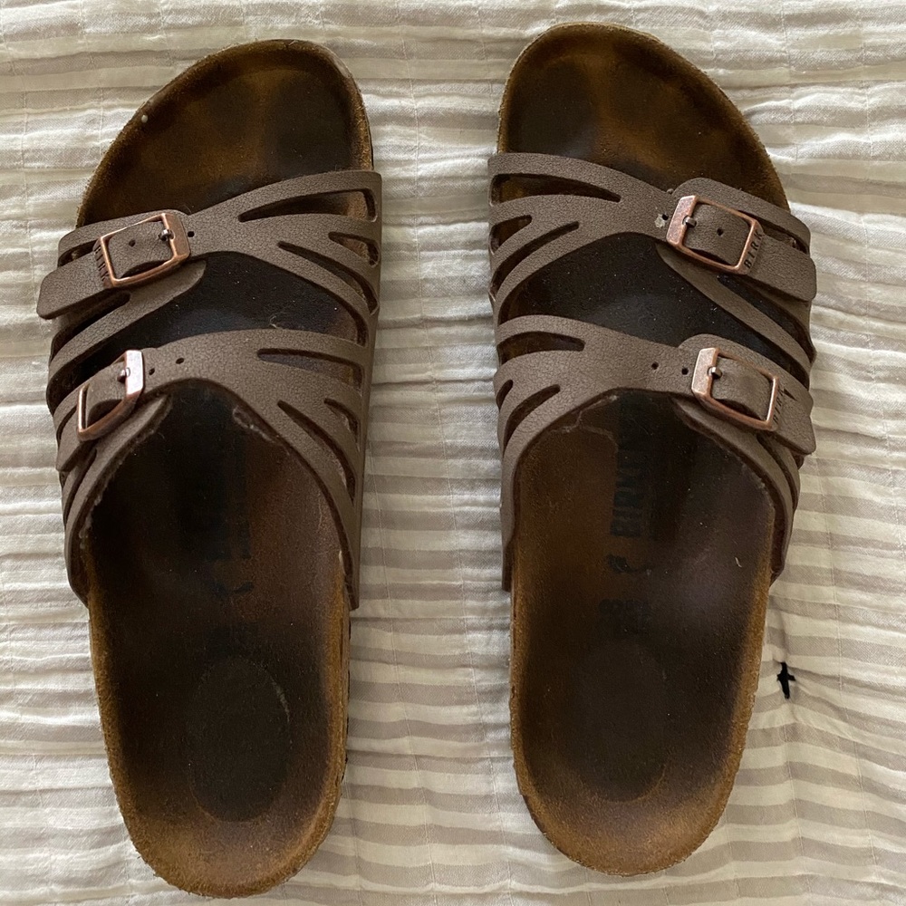 Birkenstock Granada brown sandals